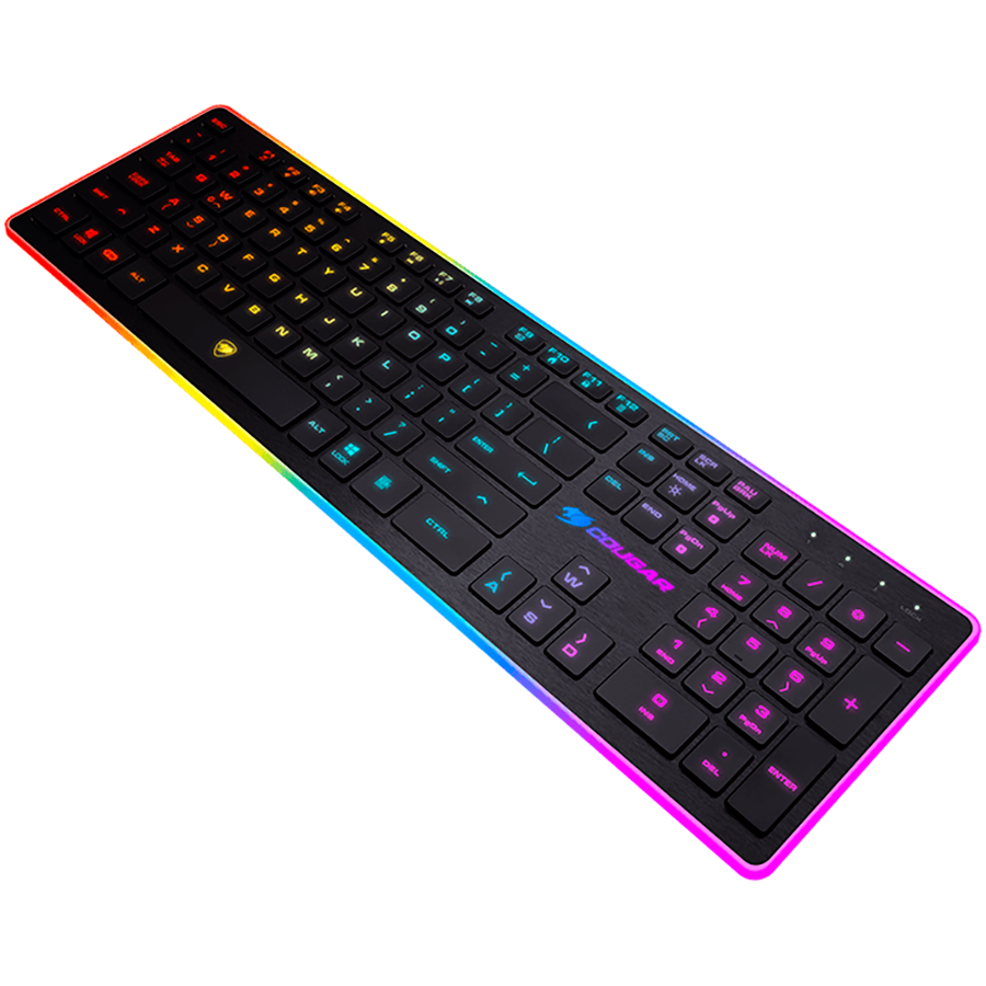Tipkovnica COUGAR VANTAR 37VANXNMB.0002 (scissor switch, 8 backlight effects, USB, 105 tipki)-8