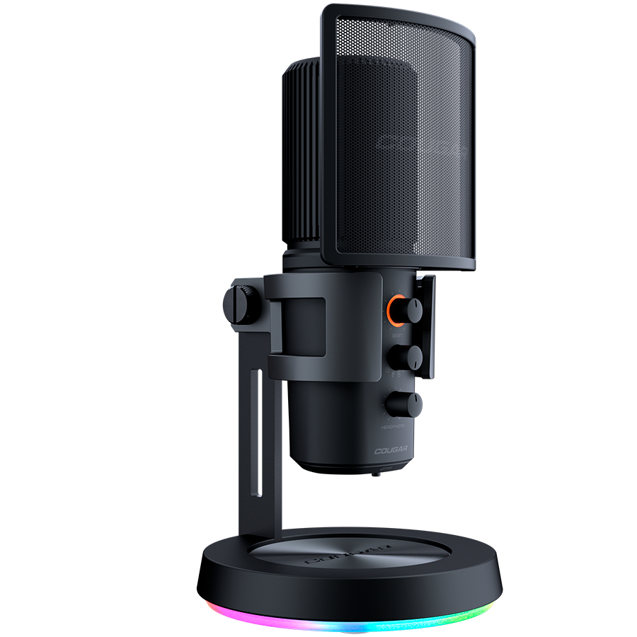 Mikrofon COUGAR GAMING Screamer-X (omnidirectional, noise reduction, RGB lighting, USB)-0