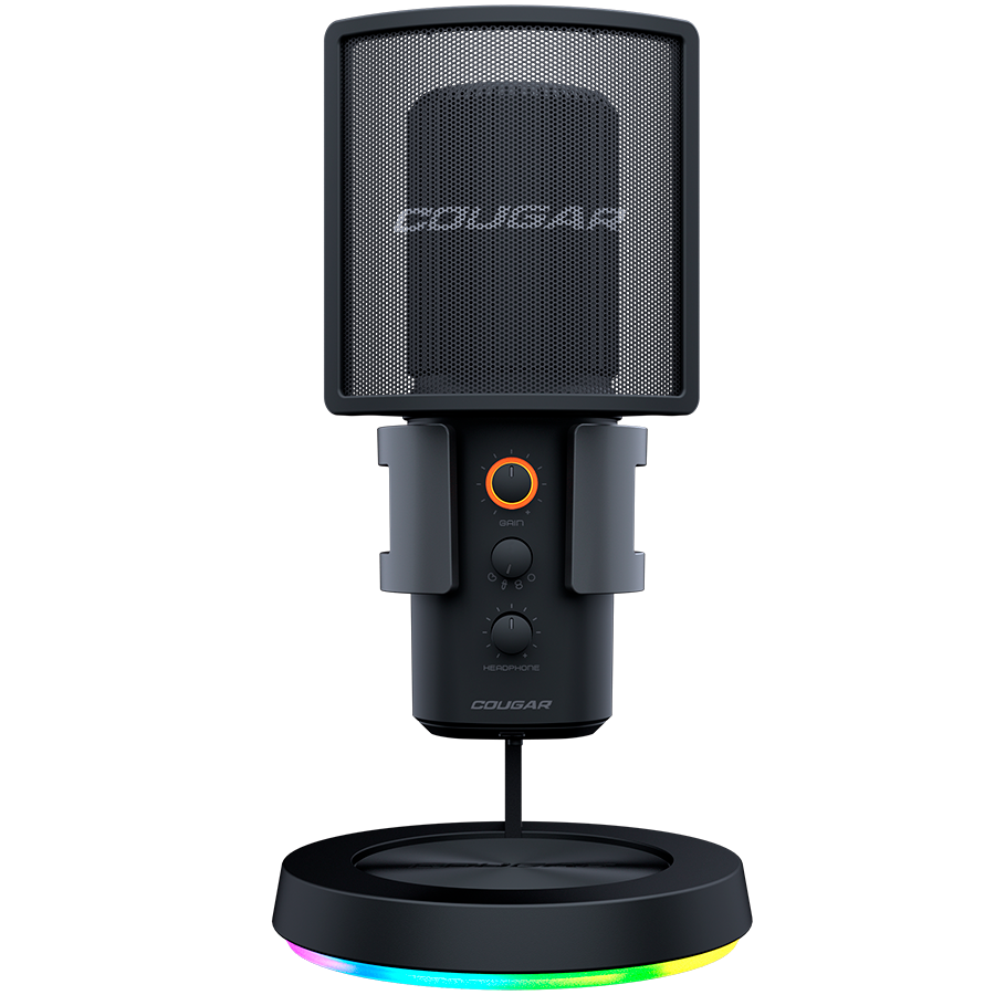Mikrofon COUGAR GAMING Screamer-X (omnidirectional, noise reduction, RGB lighting, USB)-1