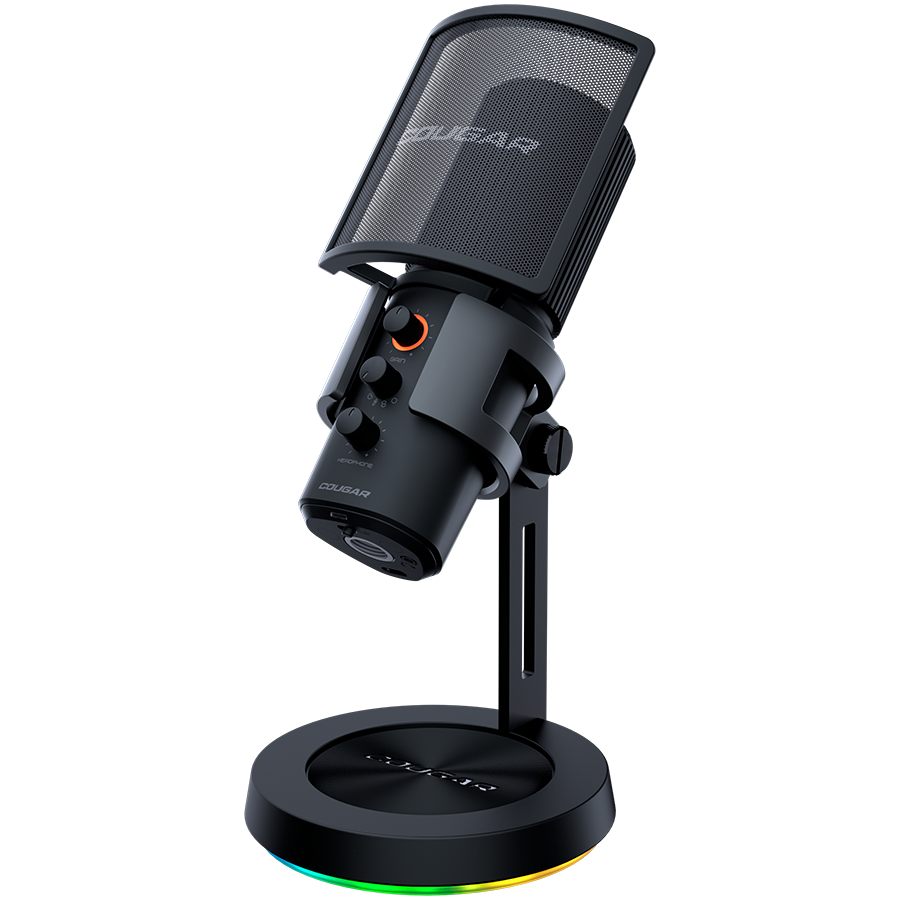 Mikrofon COUGAR GAMING Screamer-X (omnidirectional, noise reduction, RGB lighting, USB)-4