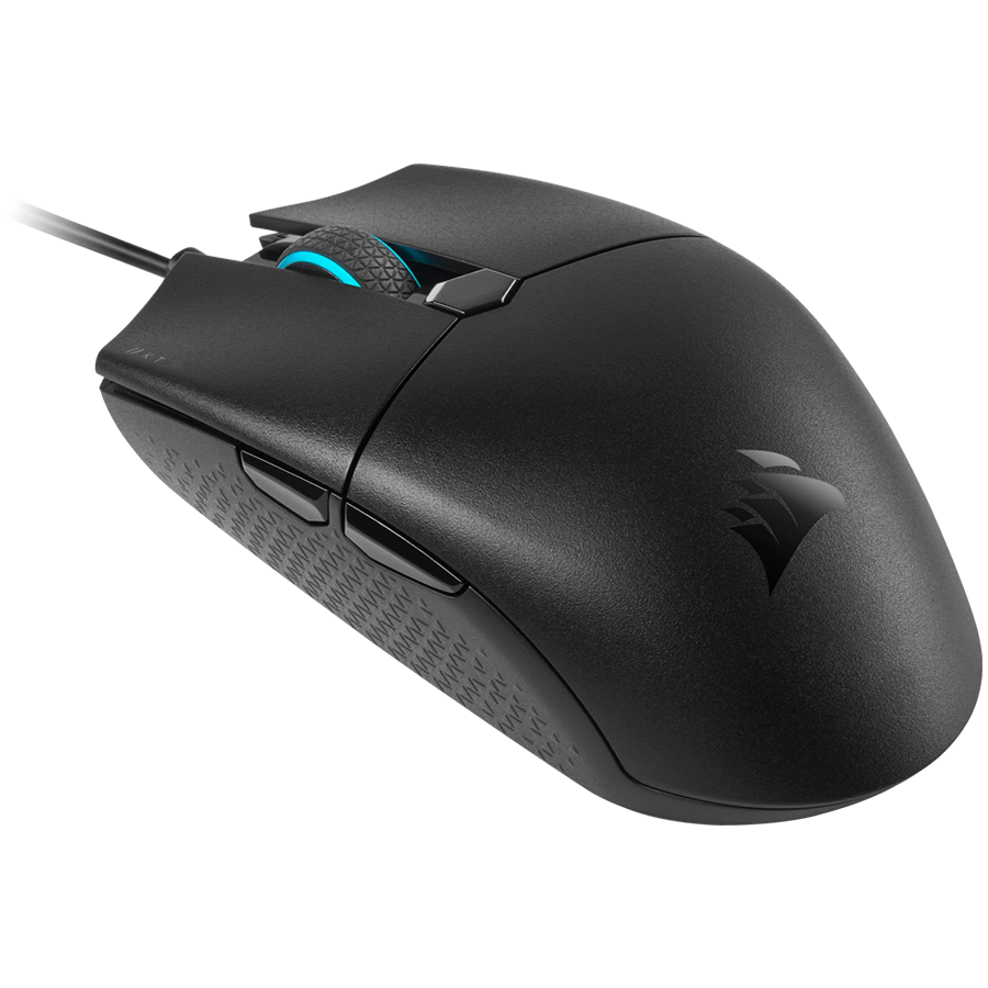 Gaming miš CORSAIR KATAR PRO Ultra-Light (žični, 12400 DPI, 6 programabilnih tipki, RGB pozadinsko osvjetljenje, crni)-1
