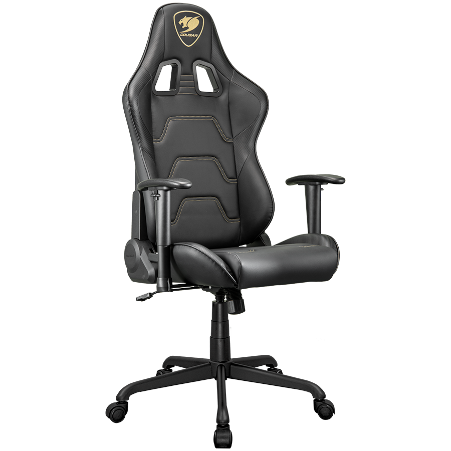 Gaming chair COUGAR CGR-ELI-GLB (2D adjustable armrests, adjustable backrest, PVC leather, steel frame, class 4 gas lift, maximum backrest angle 160°, maximum suitable weight 120 kg, warranty 24 months)-3