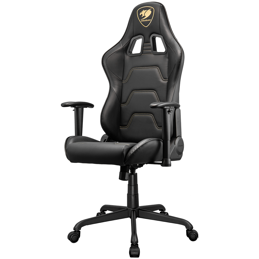 Gaming chair COUGAR CGR-ELI-GLB (2D adjustable armrests, adjustable backrest, PVC leather, steel frame, class 4 gas lift, maximum backrest angle 160°, maximum suitable weight 120 kg, warranty 24 months)-4