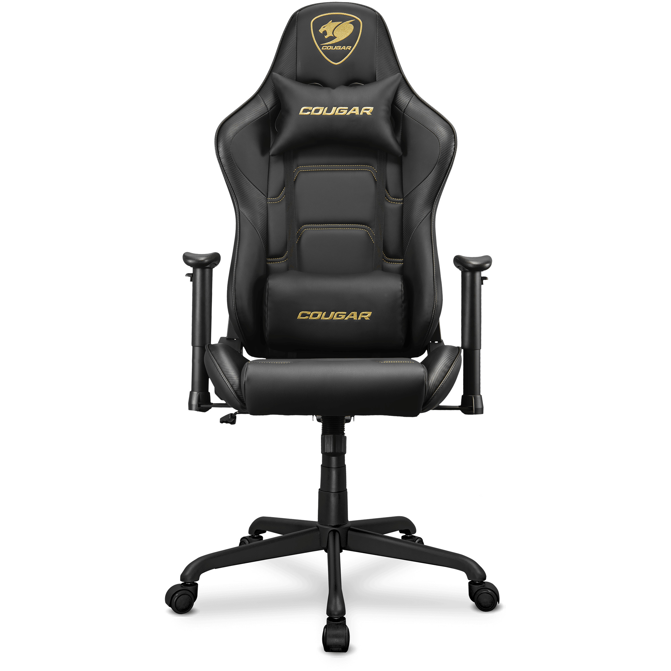 Gaming chair COUGAR CGR-ELI-GLB (2D adjustable armrests, adjustable backrest, PVC leather, steel frame, class 4 gas lift, maximum backrest angle 160°, maximum suitable weight 120 kg, warranty 24 months)-12