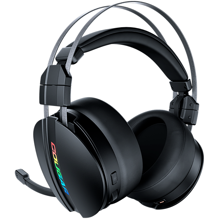 Headset COUGAR I OMNES ESSENTIAL (bežične, 2.4G, 3.5mm, stereo, over-ear, crna)-4