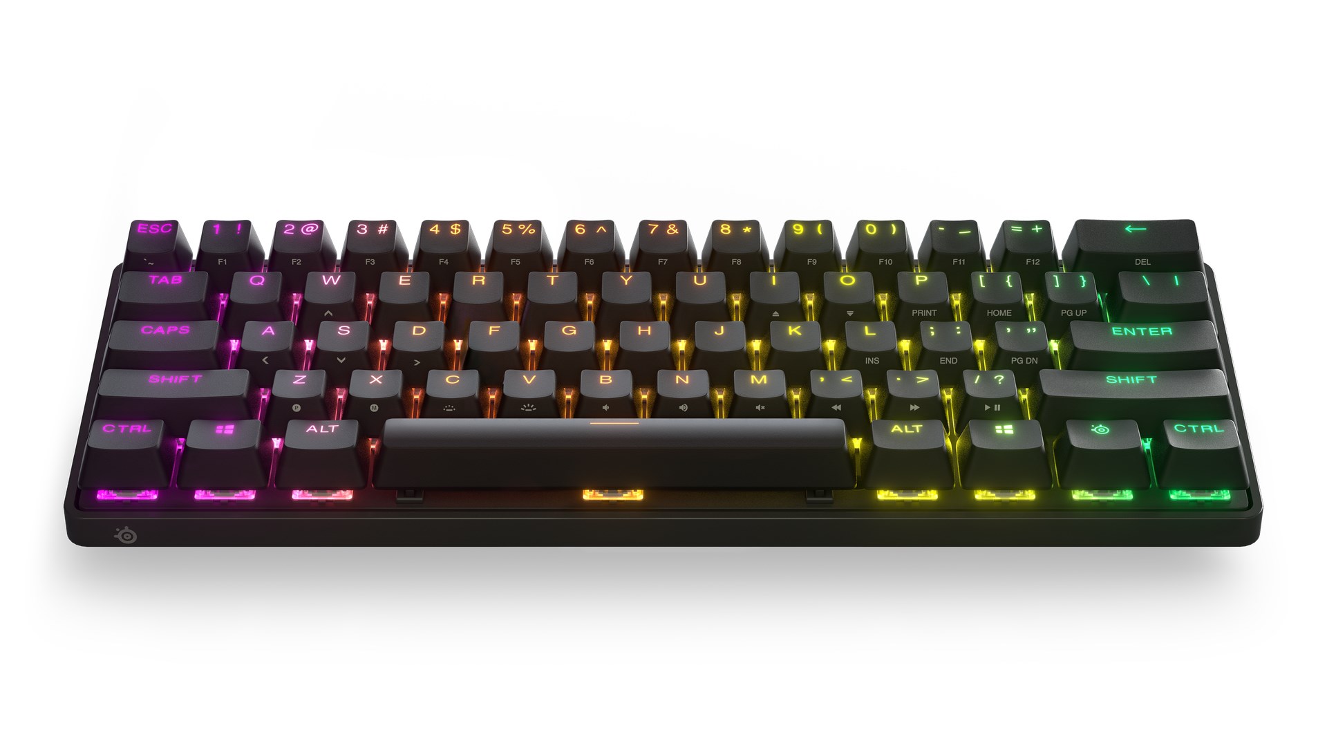 Gaming tipkovnica STEELSERIES Apex Pro Mini Wireless (US layout, OmniPoint 2.0, 60% format, RGB)-0