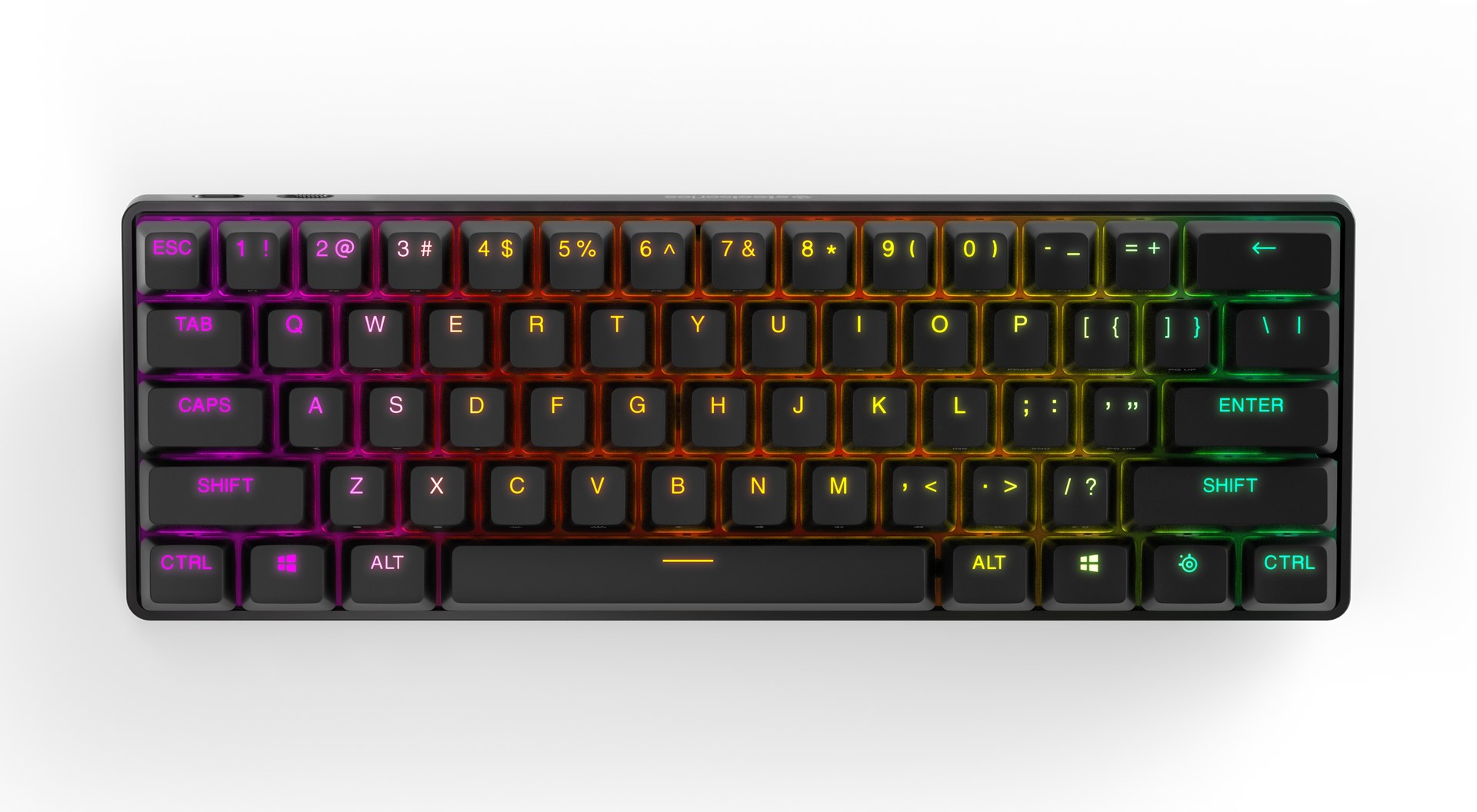 Gaming tipkovnica STEELSERIES Apex Pro Mini Wireless (US layout, OmniPoint 2.0, 60% format, RGB)-1