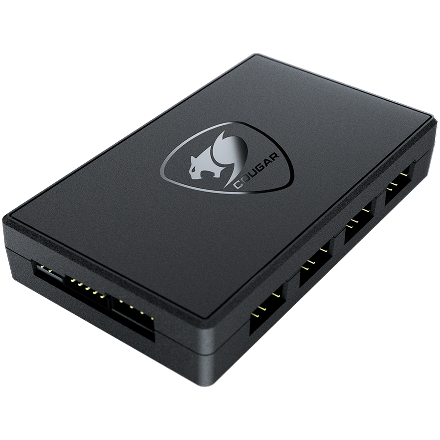 Cougar I Core Box v.3 I 3MCOBXV3.0001 I ARGB PWM Fan Controller I 6 outputs of fan controlling / 6 outputs of ARGB lights / ARGB SYNC with Motherboard-1