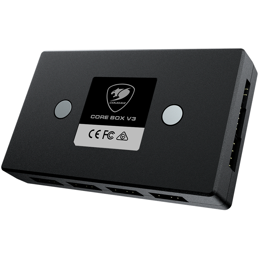 Cougar I Core Box v.3 I 3MCOBXV3.0001 I ARGB PWM Fan Controller I 6 outputs of fan controlling / 6 outputs of ARGB lights / ARGB SYNC with Motherboard-4