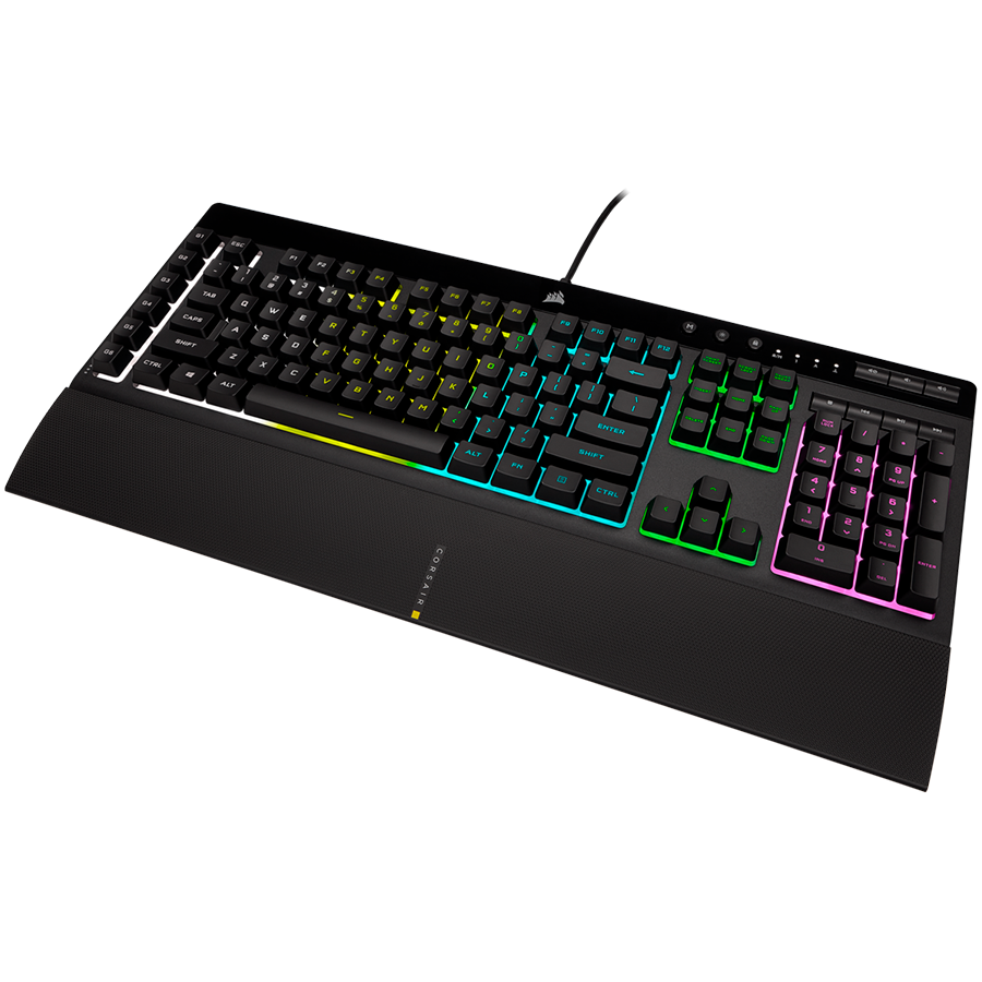 Gaming tipkovnica CORSAIR K55 RGB PRO (žična, RGB, crna)-3