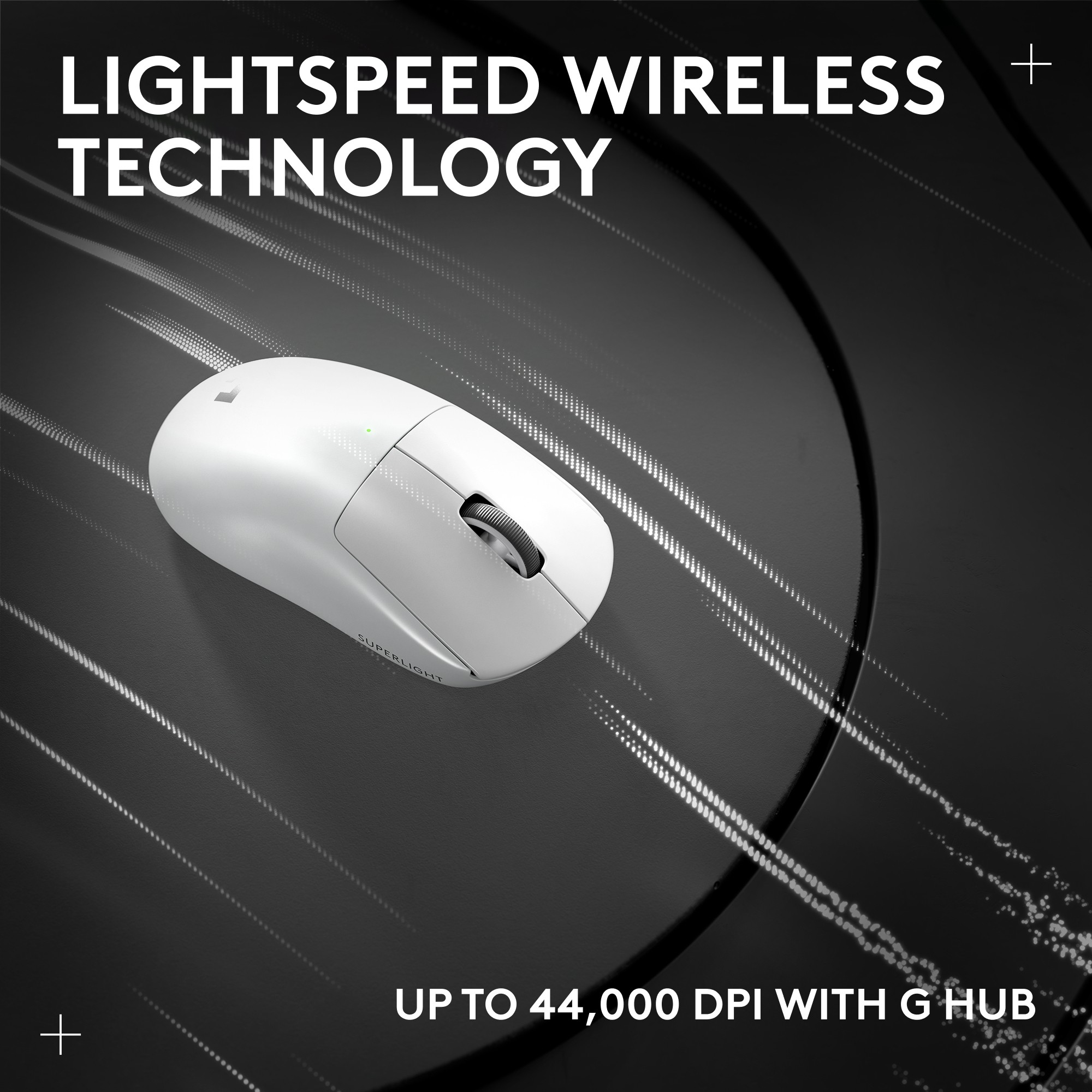 Gaming miš LOGITECH G PRO X SUPERLIGHT 2 LIGHTSPEED - BIJELI - 2.4GHZ-8