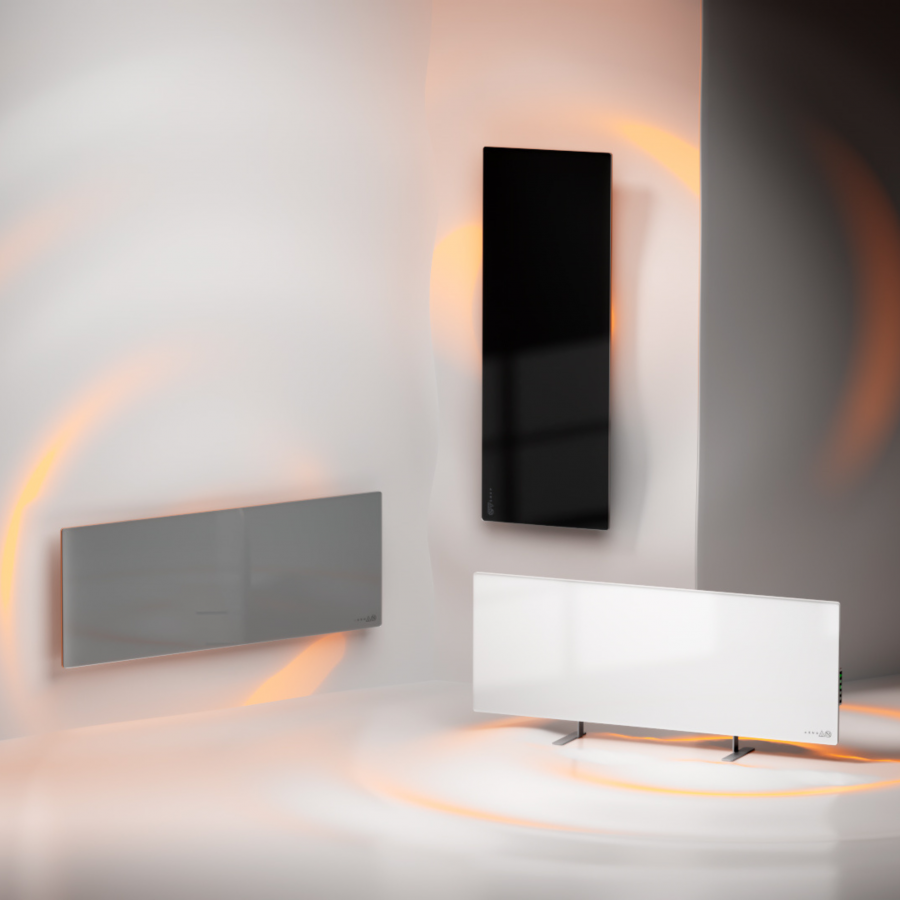 Grijalica AENO Premium Eco Smart Heater (700W, staklo otporno na temperaturu, infracrveno i konvekcijsko grijanje, LED zaslon, utikač tipa E/F) siva-12