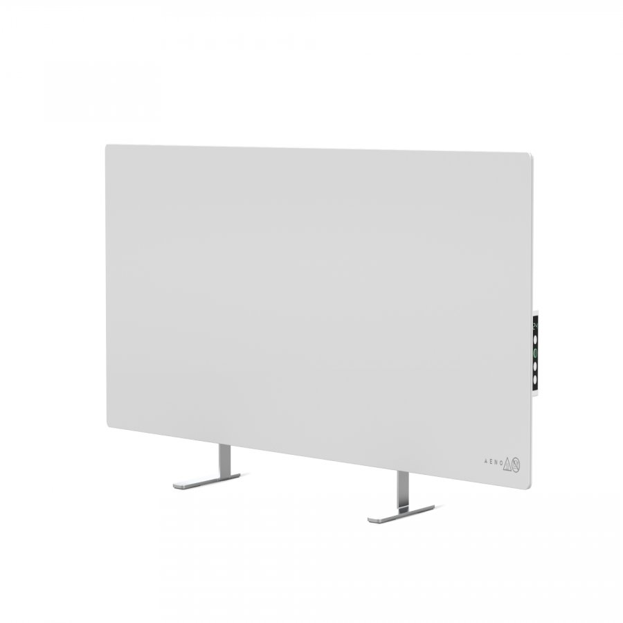 Grijalica AENO Premium Eco Smart Heater (700W, staklo otporno na temperaturu, infracrveno i konvekcijsko grijanje, LED zaslon, utikač tipa E/F) bijela-4