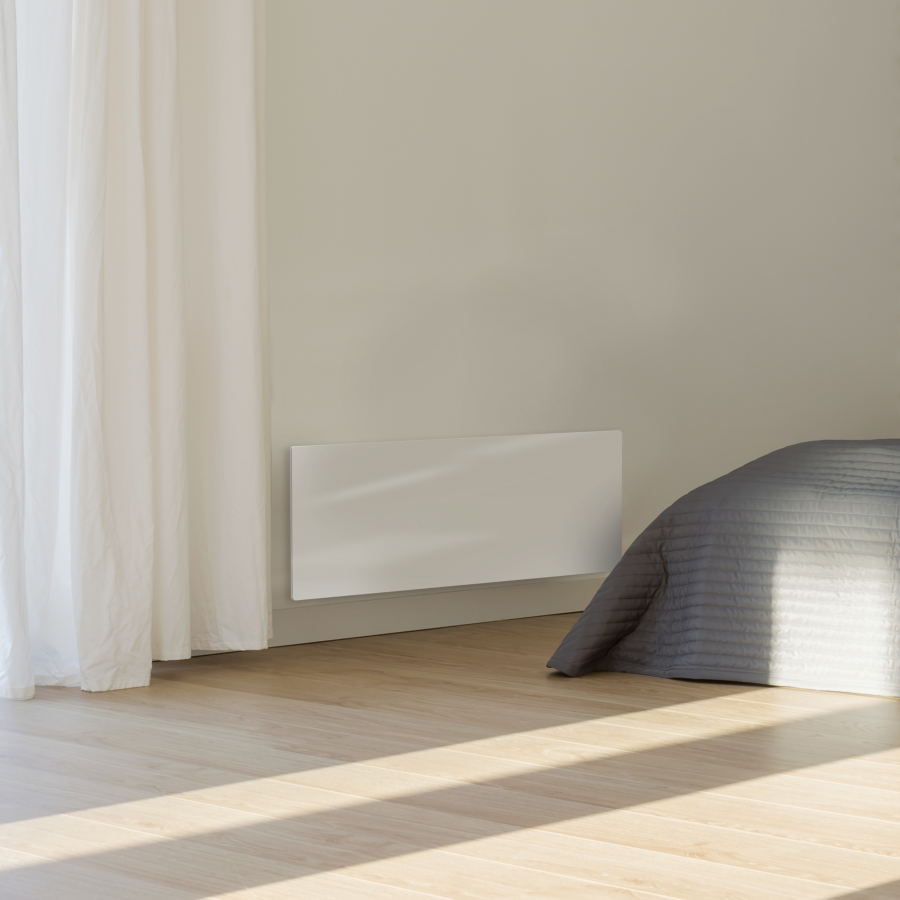 Grijalica AENO Premium Eco Smart Heater (700W, staklo otporno na temperaturu, infracrveno i konvekcijsko grijanje, LED zaslon, utikač tipa E/F) bijela-9
