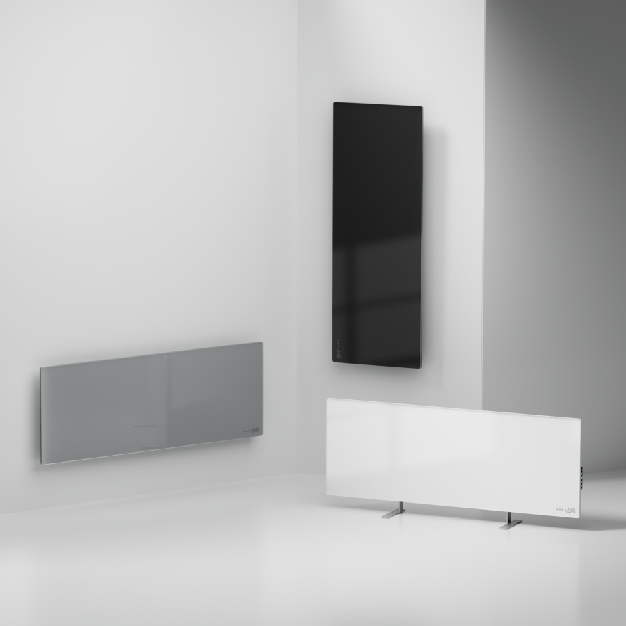 Grijalica AENO Premium Eco Smart Heater (700W, staklo otporno na temperaturu, infracrveno i konvekcijsko grijanje, LED zaslon, utikač tipa E/F) bijela-11