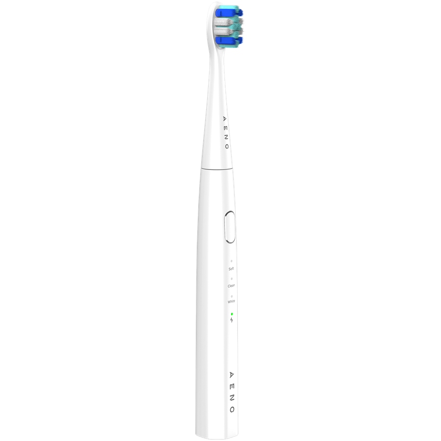 AENO Sonic Electric toothbrush, DB7: White, 3modes, 1 brush head + 2 stickers, 30000rpm, 100 days without charging, IPX7-9