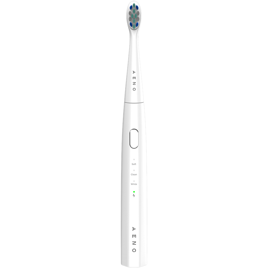 AENO Sonic Electric toothbrush, DB7: White, 3modes, 1 brush head + 2 stickers, 30000rpm, 100 days without charging, IPX7-10