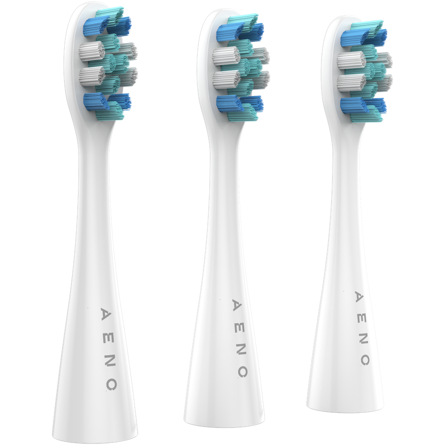 AENO Sonic Electric toothbrush, DB7: White, 3modes, 1 brush head + 2 stickers, 30000rpm, 100 days without charging, IPX7-12