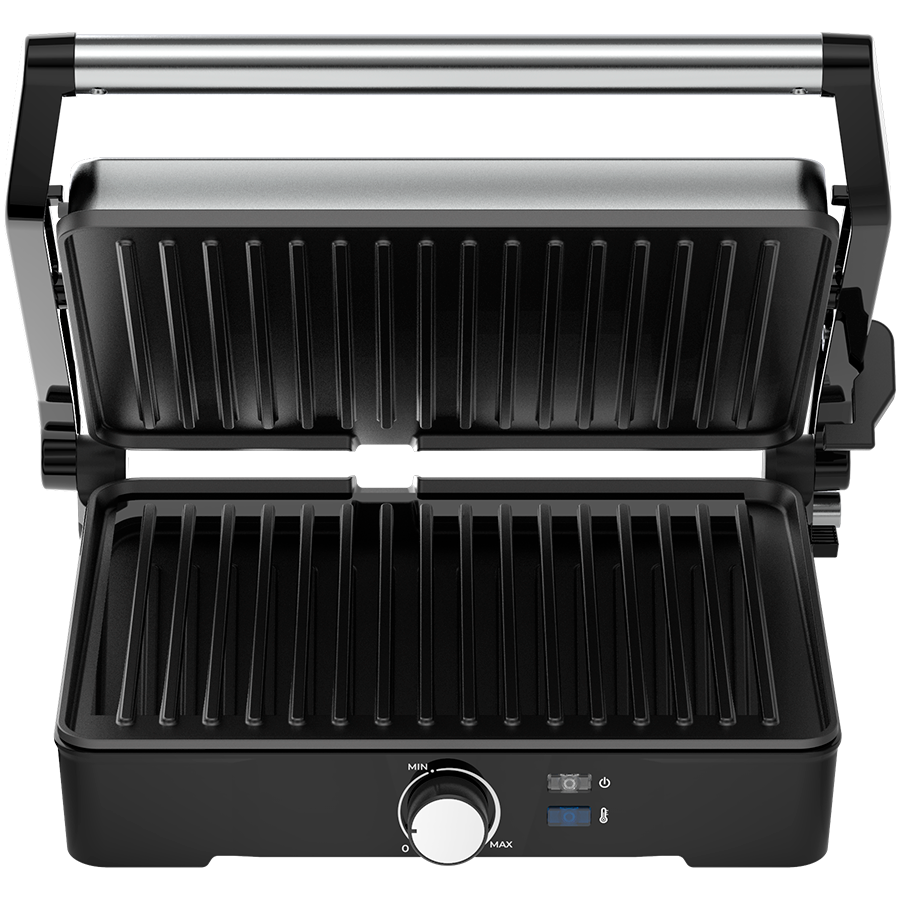 Električni roštilj AENO EG2 (2000W, regulacija temperature, otvaranje do 180°, veličina ploče 290*234mm)-2
