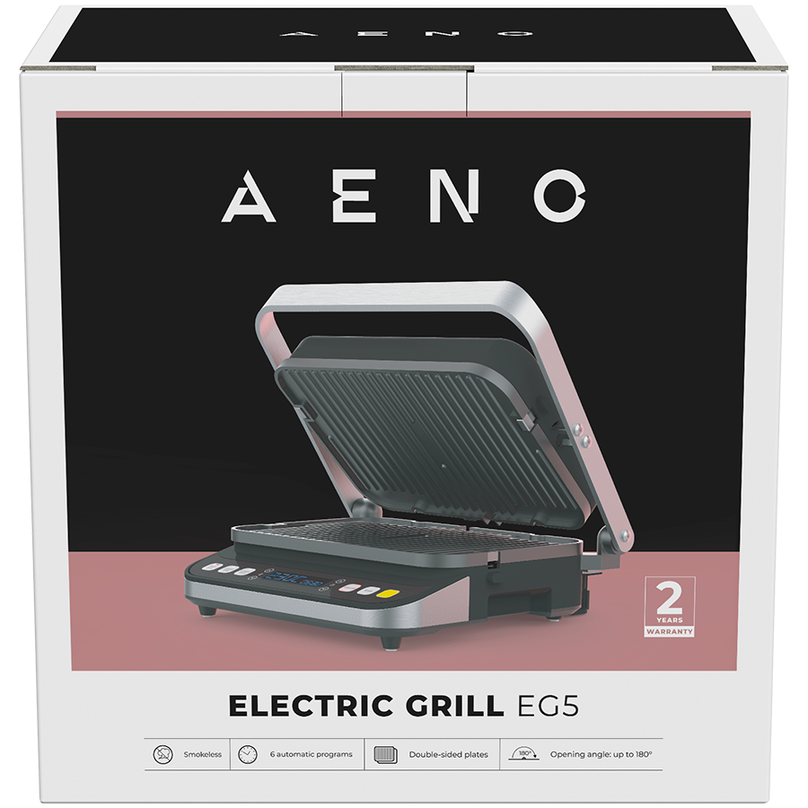 Električni roštilj AENO Contact grill 220-240V 2000W-9