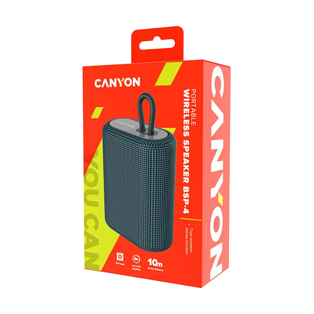 Zvučnik CANYON BSP-4 (bluetooth 5.0, 1200 mAh, usb-c)-7