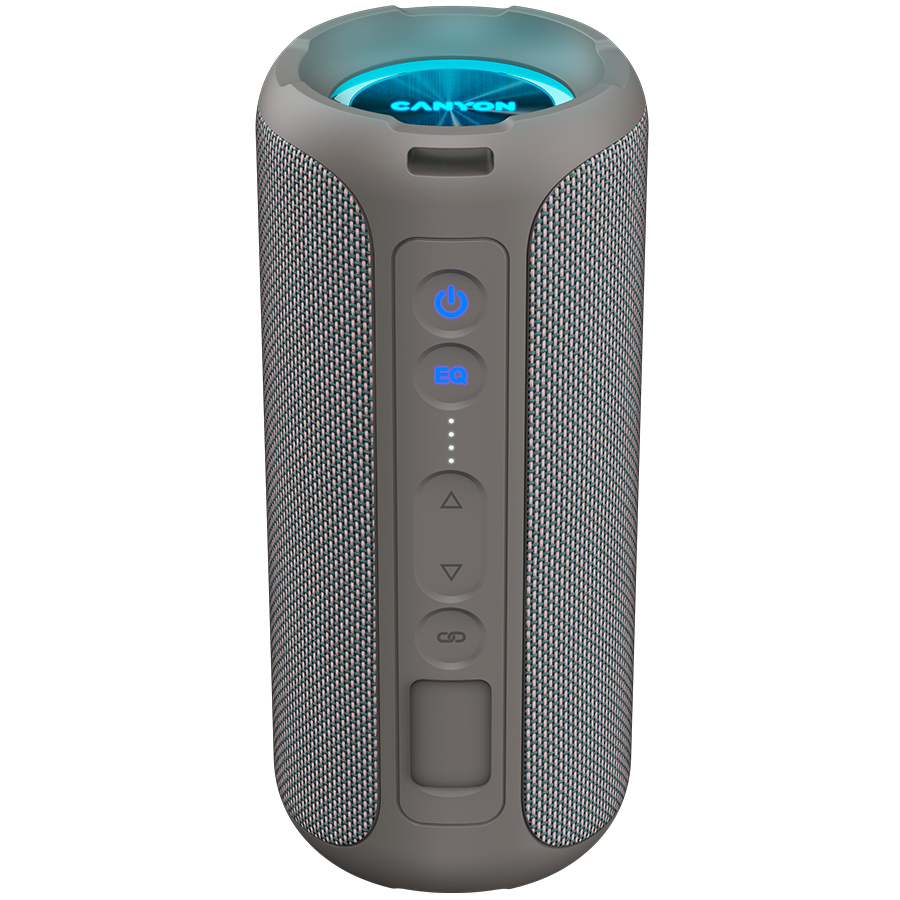 CANYON OnMove 15, Bluetooth speaker,Beige, IPX6,2*20W,7.4V 2600mah battery, EQ,TWS,AUX,Hand-free-0