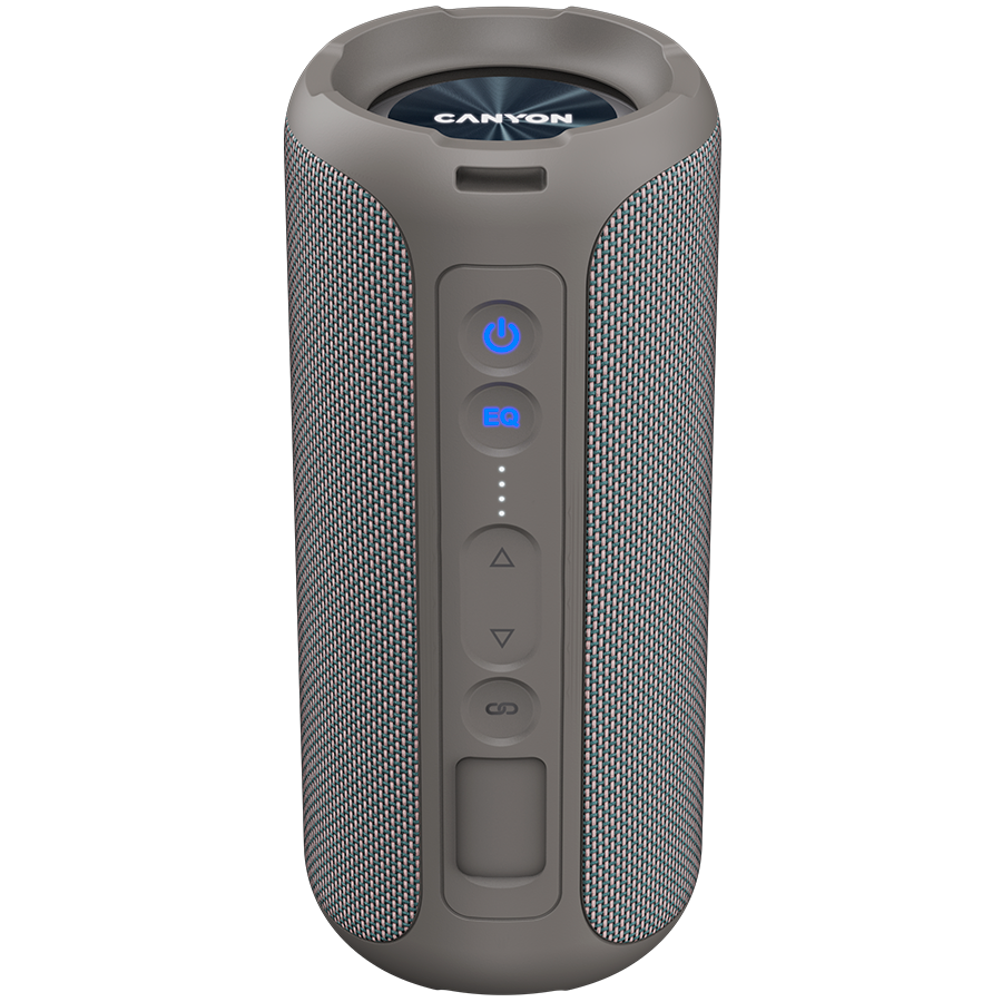 CANYON OnMove 15, Bluetooth speaker,Beige, IPX6,2*20W,7.4V 2600mah battery, EQ,TWS,AUX,Hand-free-1