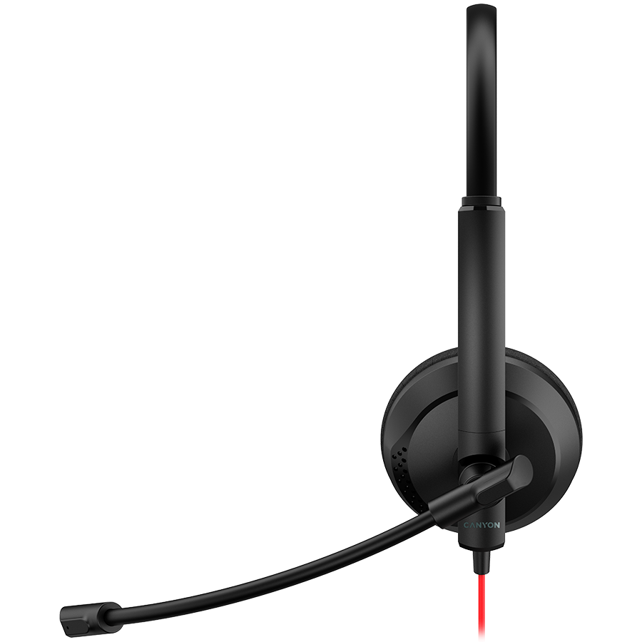 Headset CANYON HS-07 (žične, on-ear, crna)-3