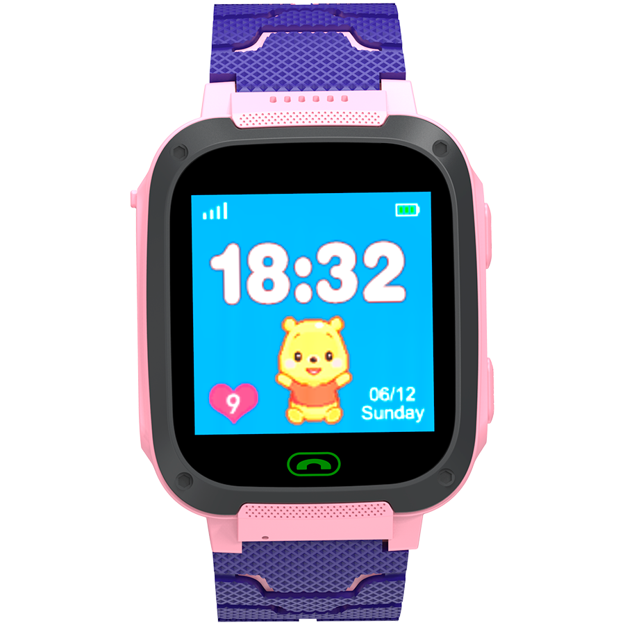 Smart Watch CANYON KW32 (1.44" ekran, GPS, Micro SIM, 32+32MB, 400mAh, Android, iOS, ružičasta)-0