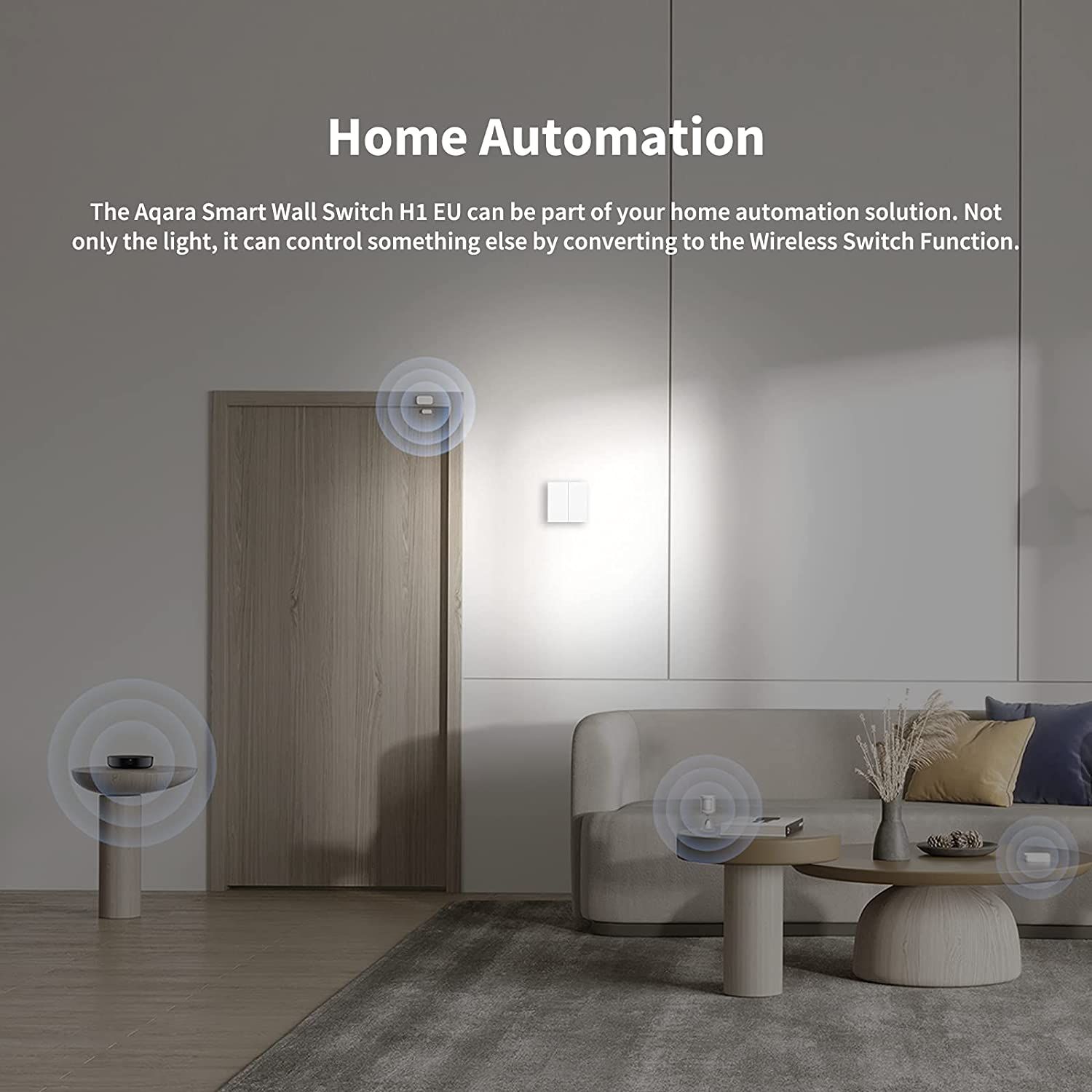Pametni prekidač AQARA WS-EUK04 Smart Wall Switch H1 (dvostruki zidni)-4