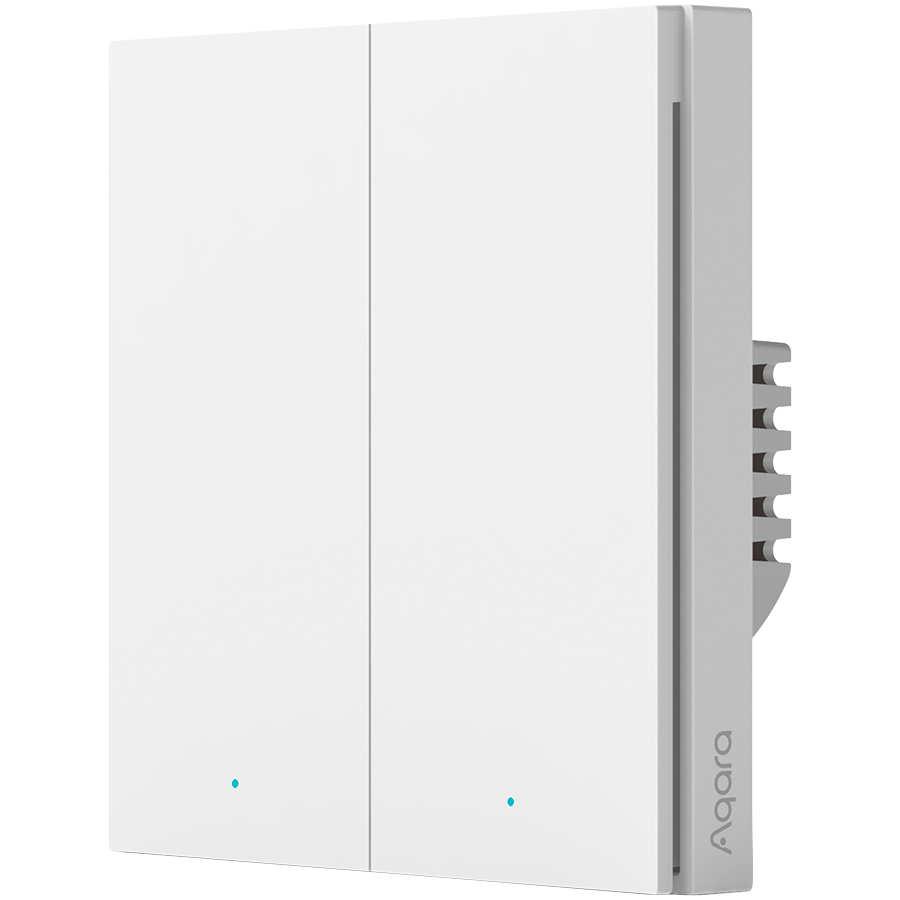 Pametni prekidač AQARA WS-EUK04 Smart Wall Switch H1 (dvostruki zidni)-0