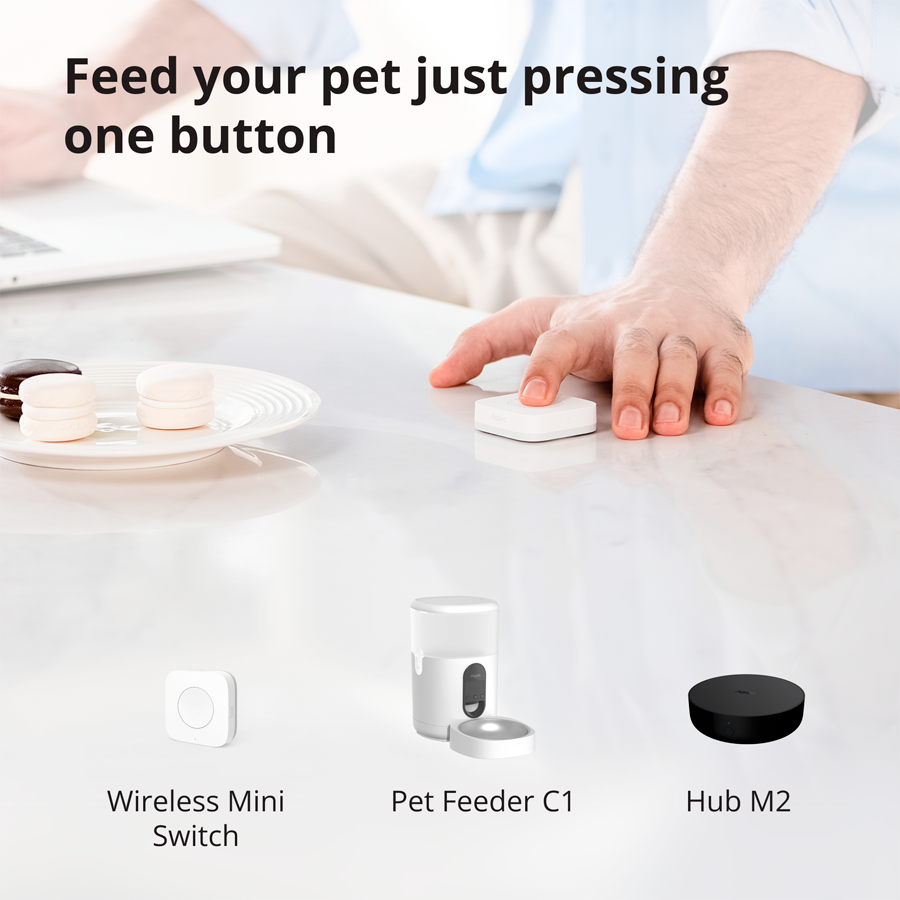 Senzor AQARA Pet Feeder C1 (smart pet feeder, voice control, communication protocol zigbee 3.0)-45