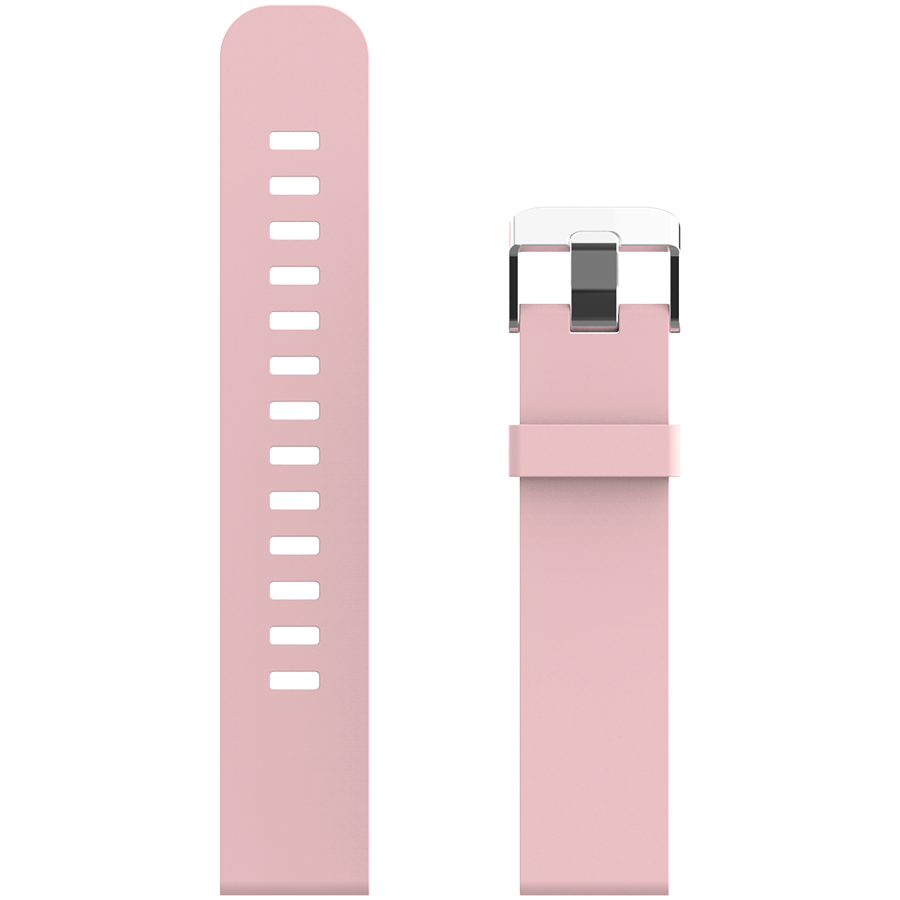 Smart watch, 1.3inches IPS full touch screen, Round watch, IP68 waterproof, multi-sport mode, BT5.0, compatibility with iOS and android, Pink, Host 25.2*42.5*10.7mm, Strap 20*250mm, 45g-4