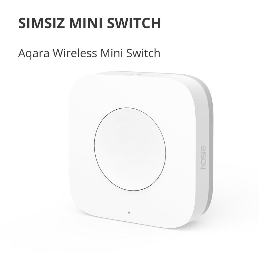 Aqara Wireless Mini Switch: Model No: WXKG11LM; SKU: AK010UEW01-4