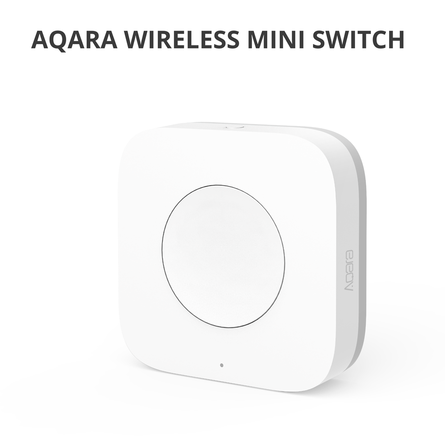 Aqara Wireless Mini Switch: Model No: WXKG11LM; SKU: AK010UEW01-6