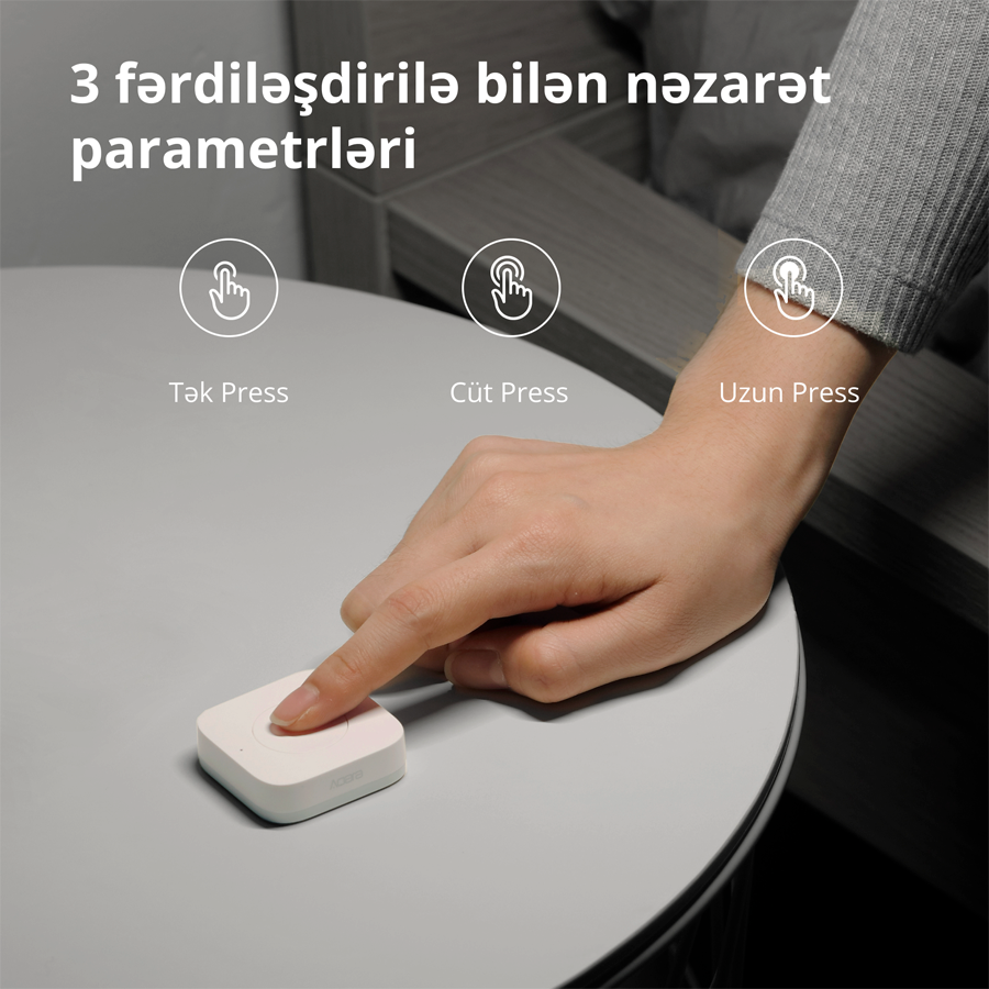 Aqara Wireless Mini Switch: Model No: WXKG11LM; SKU: AK010UEW01-22