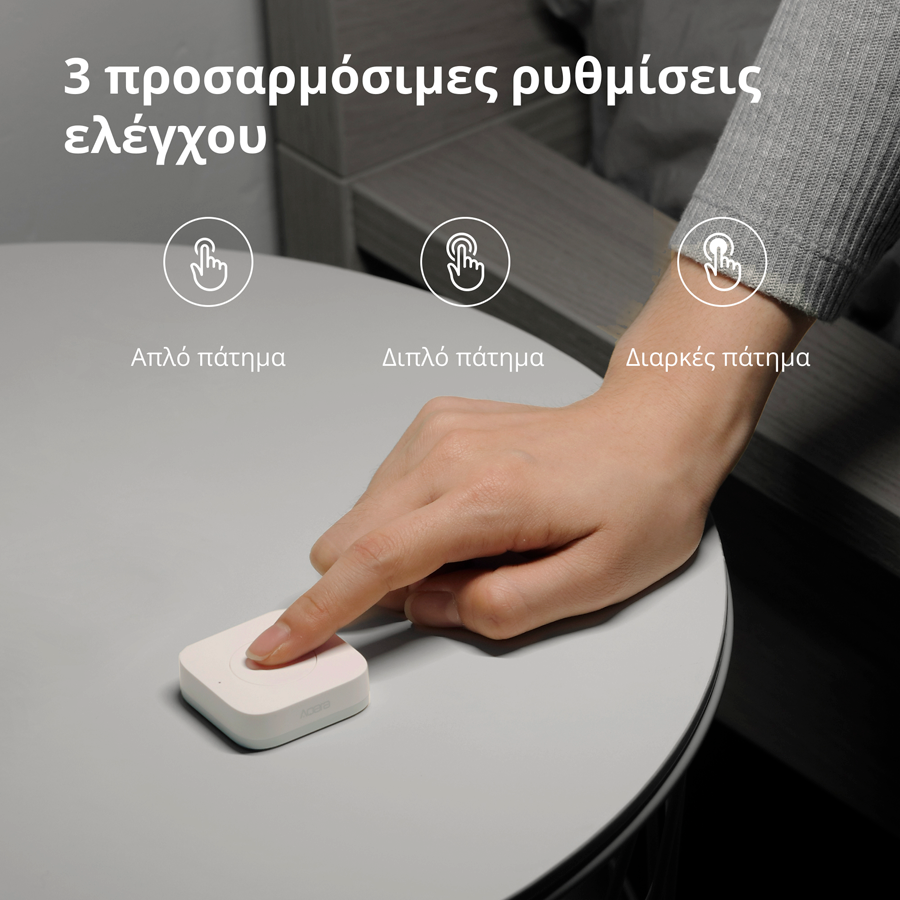Aqara Wireless Mini Switch: Model No: WXKG11LM; SKU: AK010UEW01-23