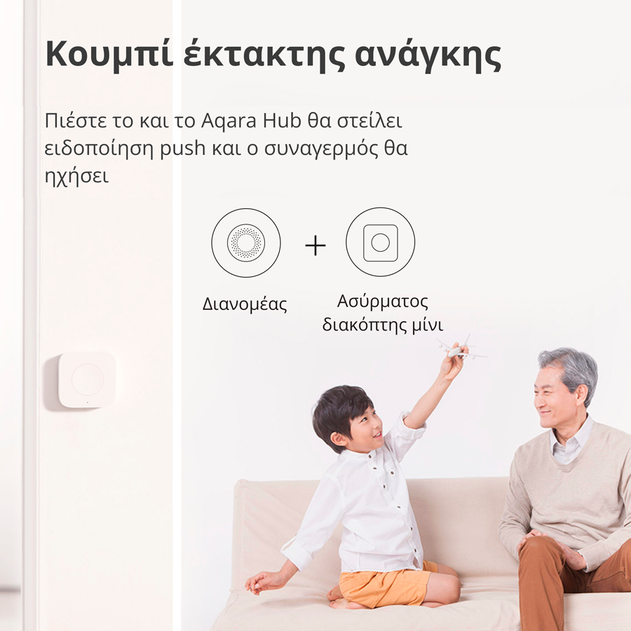 Aqara Wireless Mini Switch: Model No: WXKG11LM; SKU: AK010UEW01-29