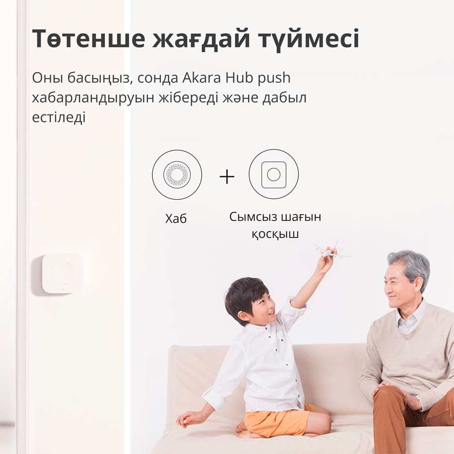 Aqara Wireless Mini Switch: Model No: WXKG11LM; SKU: AK010UEW01-32