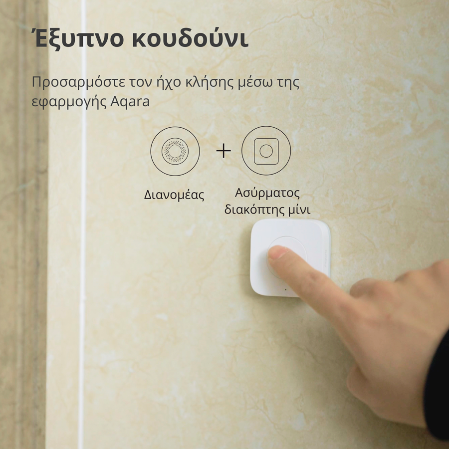 Aqara Wireless Mini Switch: Model No: WXKG11LM; SKU: AK010UEW01-35