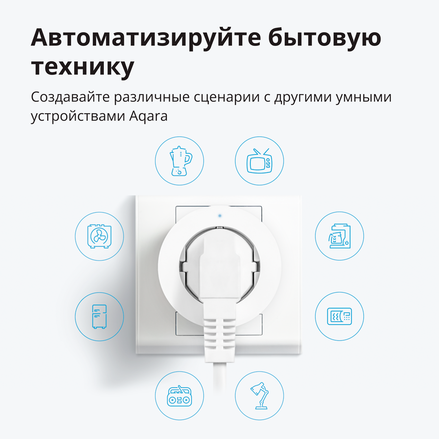 Pametna utičnica Zigbee Aqara - SP-EUC01-12