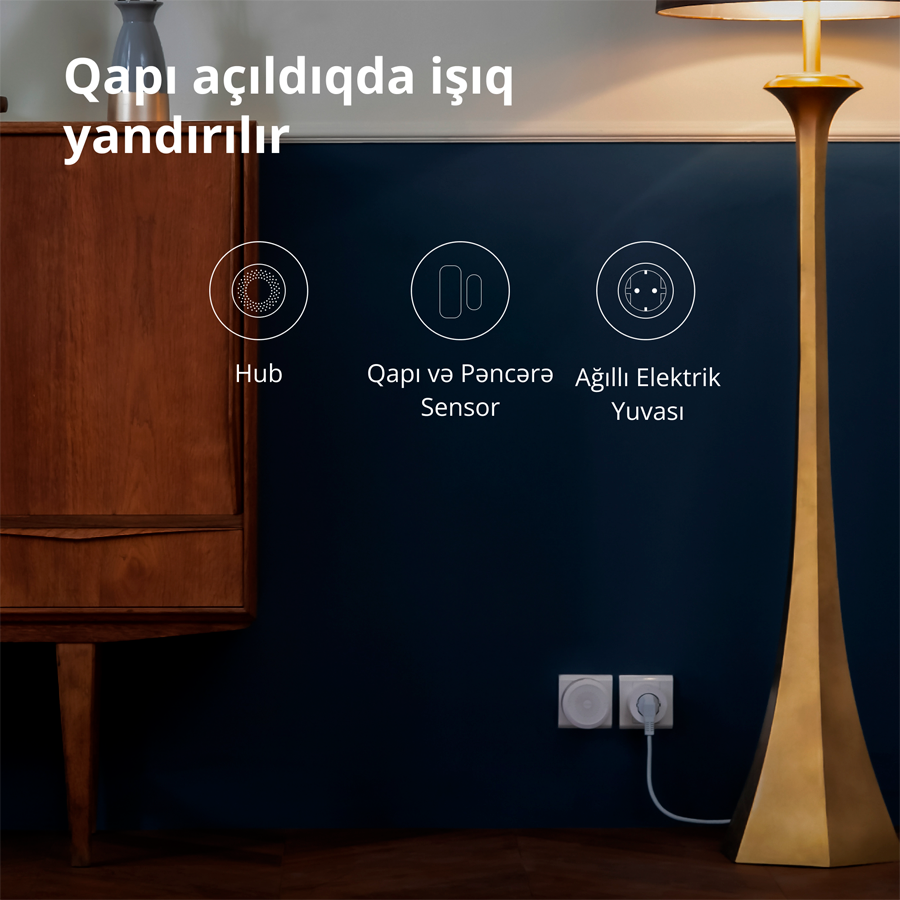 Pametna utičnica Zigbee Aqara - SP-EUC01-37
