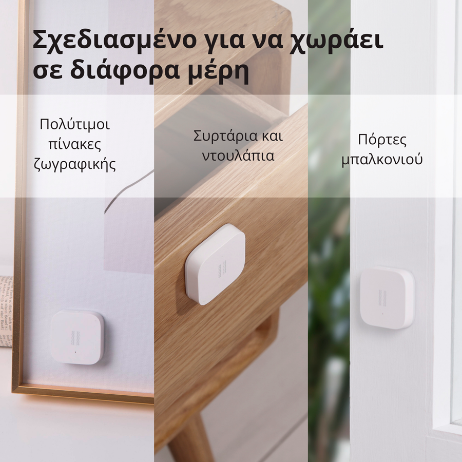 Senzor AQARA VIBRATION SENSOR DJT11LM (baterija cr2032, zigbee, bijela)-40