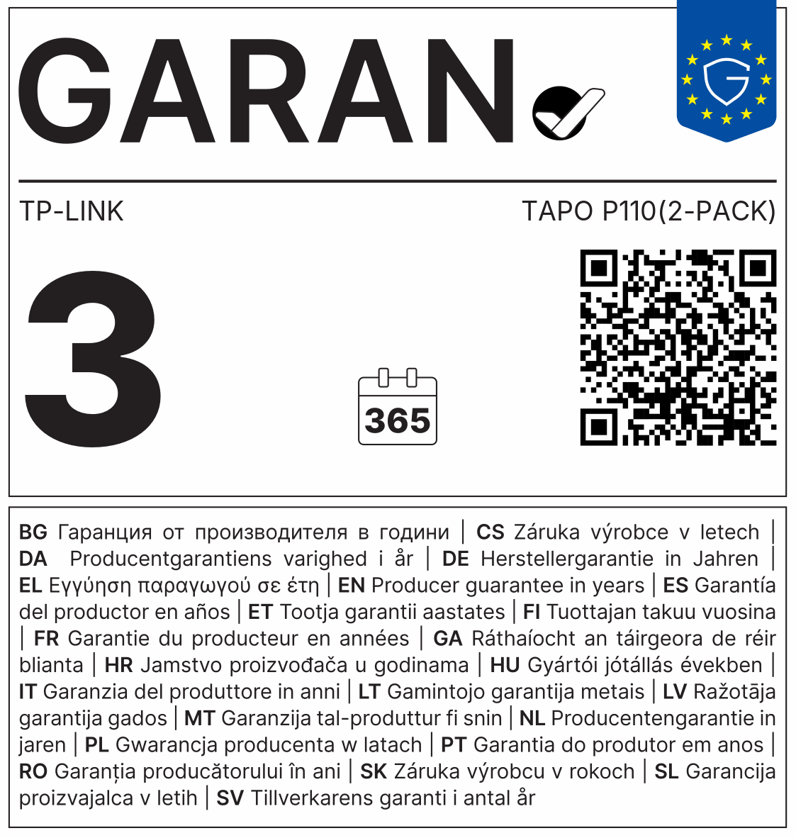 Mini Pametna Wi-Fi utičnica TP-LINK Tapo P110 (bežična veza, upravljanje putem aplikacije)-10