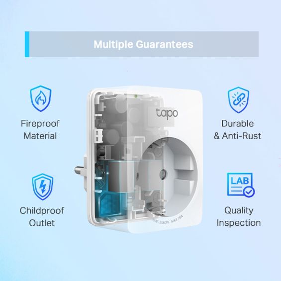 Mini Pametna Wi-Fi utičnica TP-LINK Tapo P110 (bežična veza, upravljanje putem aplikacije)-7