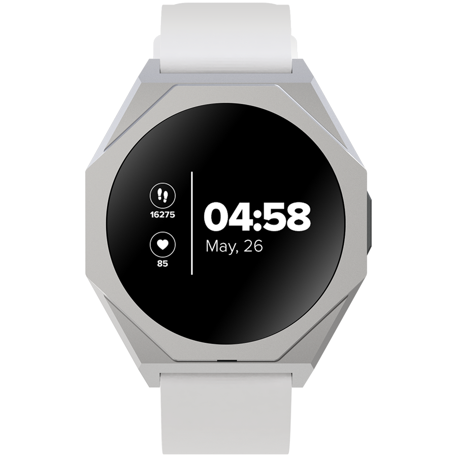 Smart Watch CANYON Otto SW-86 (1.30", 360x360, 192 KB, 280 mAh, aluminij, digitalni)-0