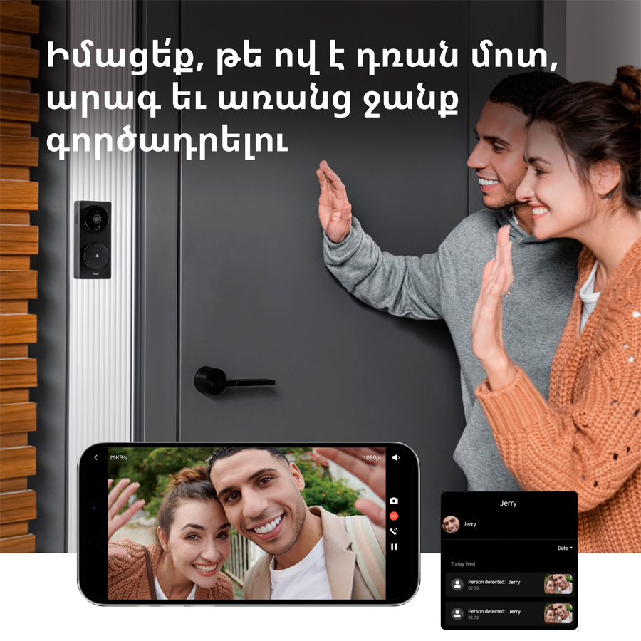 Smart Video Doorbell G4: Model No: SVD-C03; SKU: AC015GLB02-22