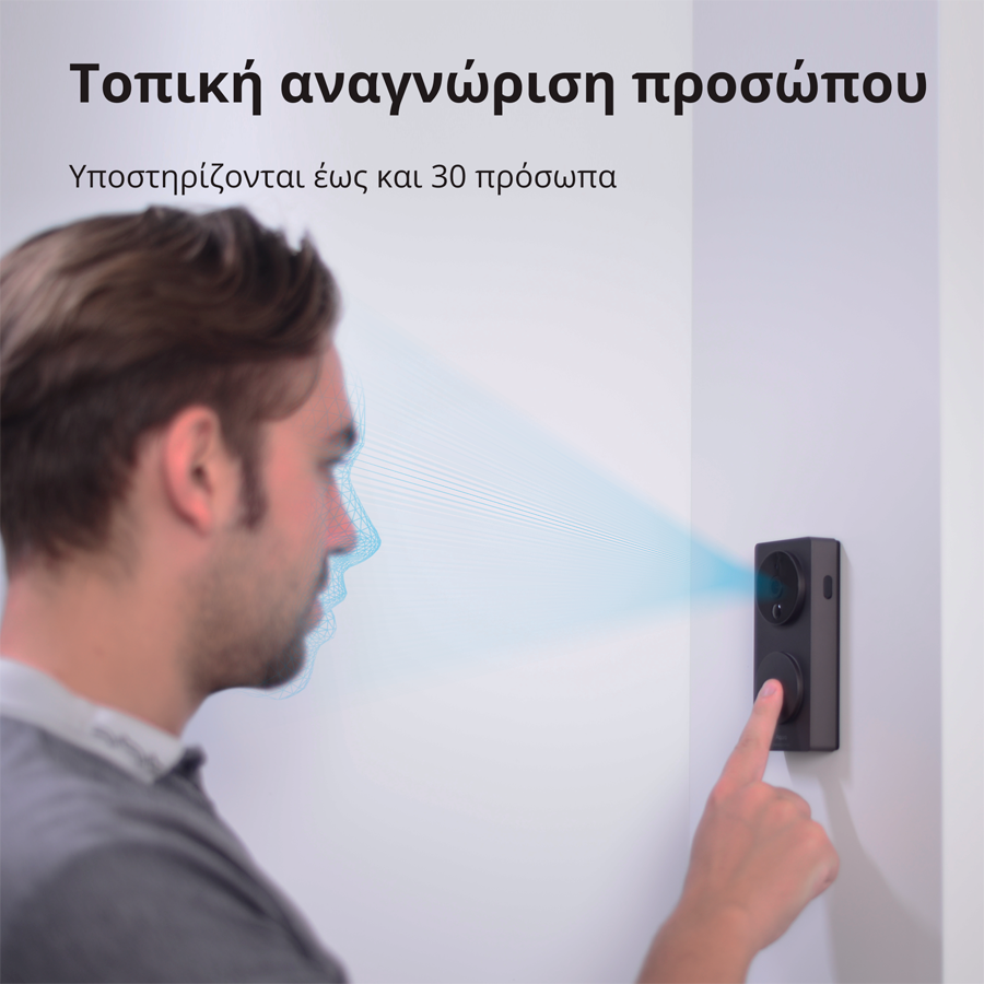 Smart Video Doorbell G4: Model No: SVD-C03; SKU: AC015GLB02-26