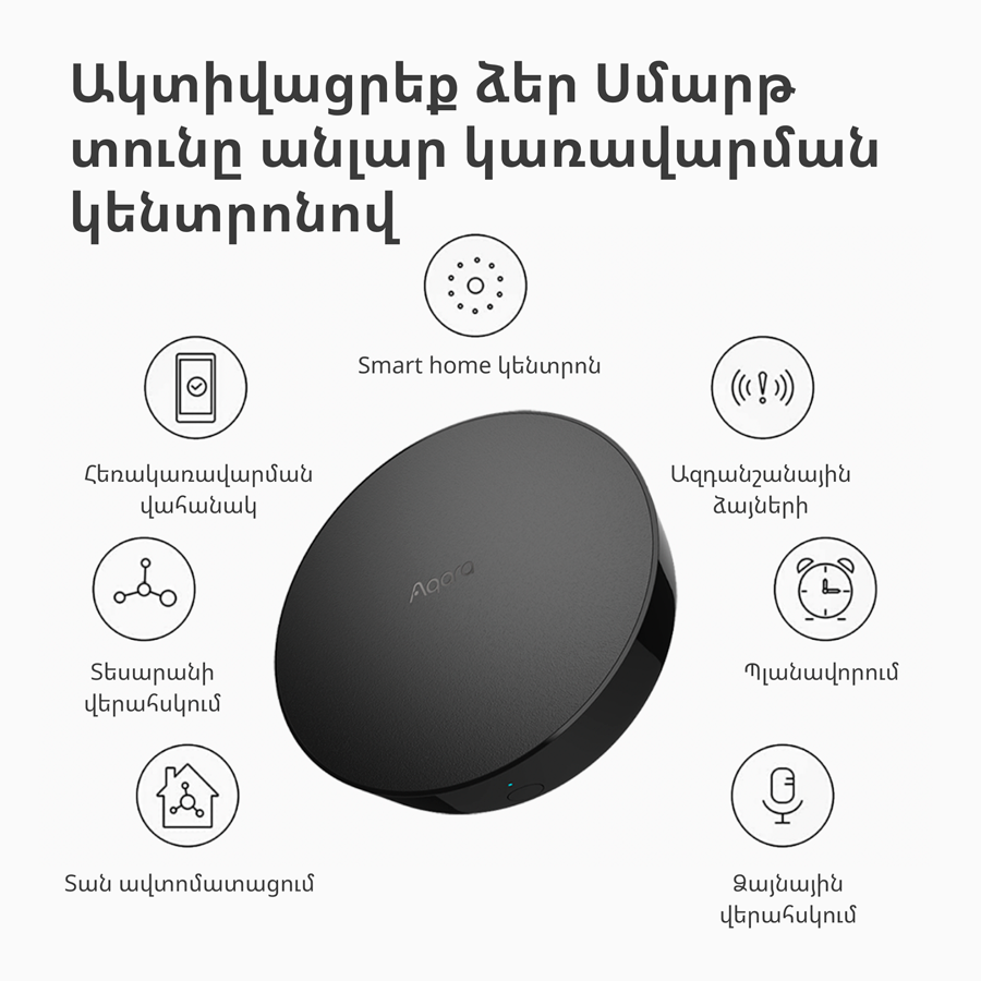 Aqara Hub M2: Model No: HM2-G01; SKU: AG022GLB02-28