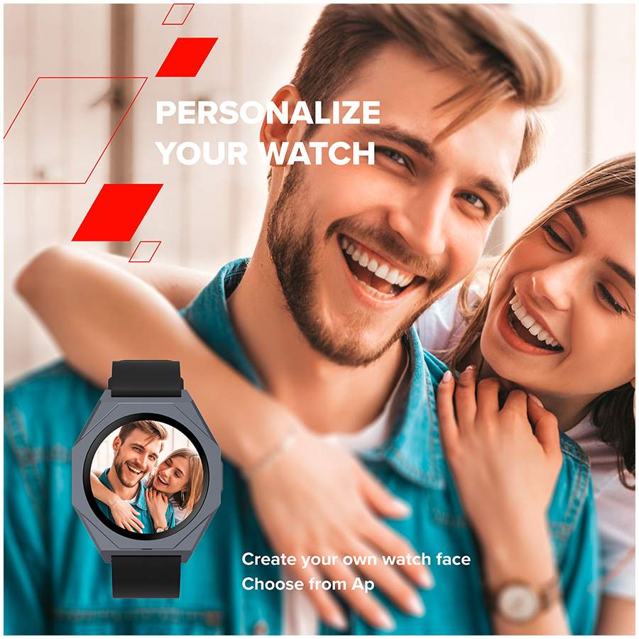 Smart Watch CANYON Otto SW-86 (1.30", 360x360, 192 MB, 280 mAh, aluminij, Android iOS)-8